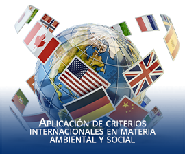 Aplicacin de Criterios Internacionales en Materia Ambiental y Social